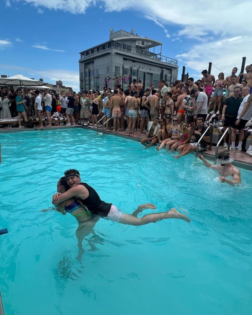Party in the pool