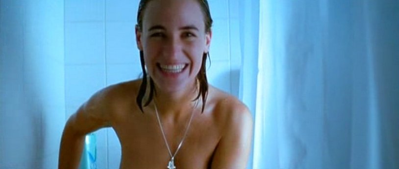 Judith Godresh in a swimsuit