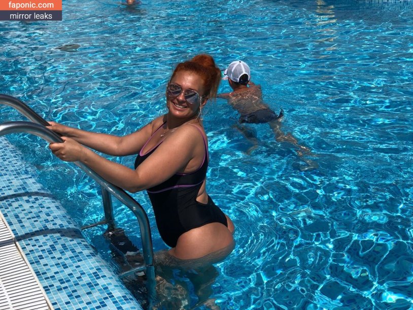 Lilia Orange Vovk without a swimsuit