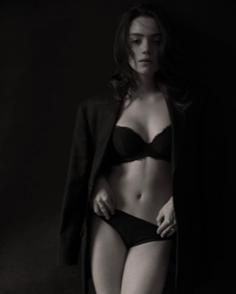 Evgenia Medvedev in underwear