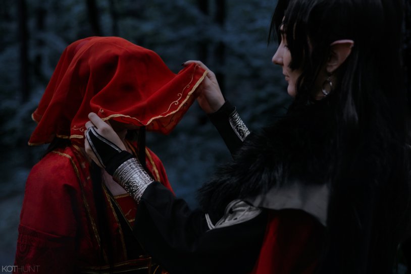 The blessing of celestials cosplay