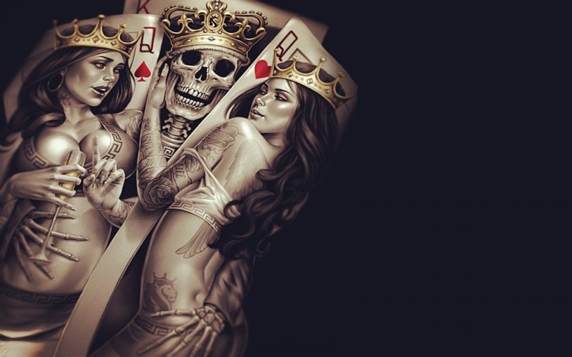 Chikano cards Lady King