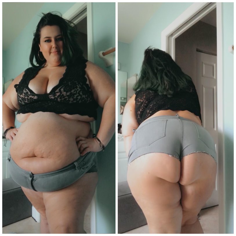 Black bbw measure the pantalones of SSBBW BBW