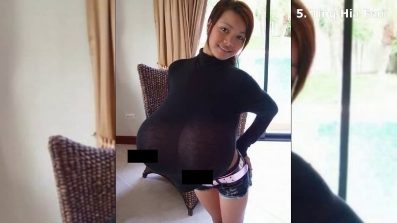 The largest breasts in world