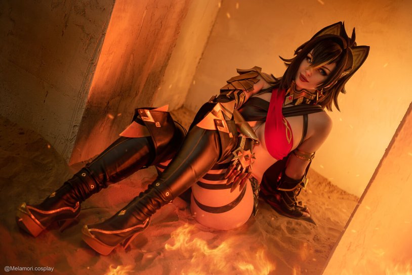 Lady Melamori cosplay