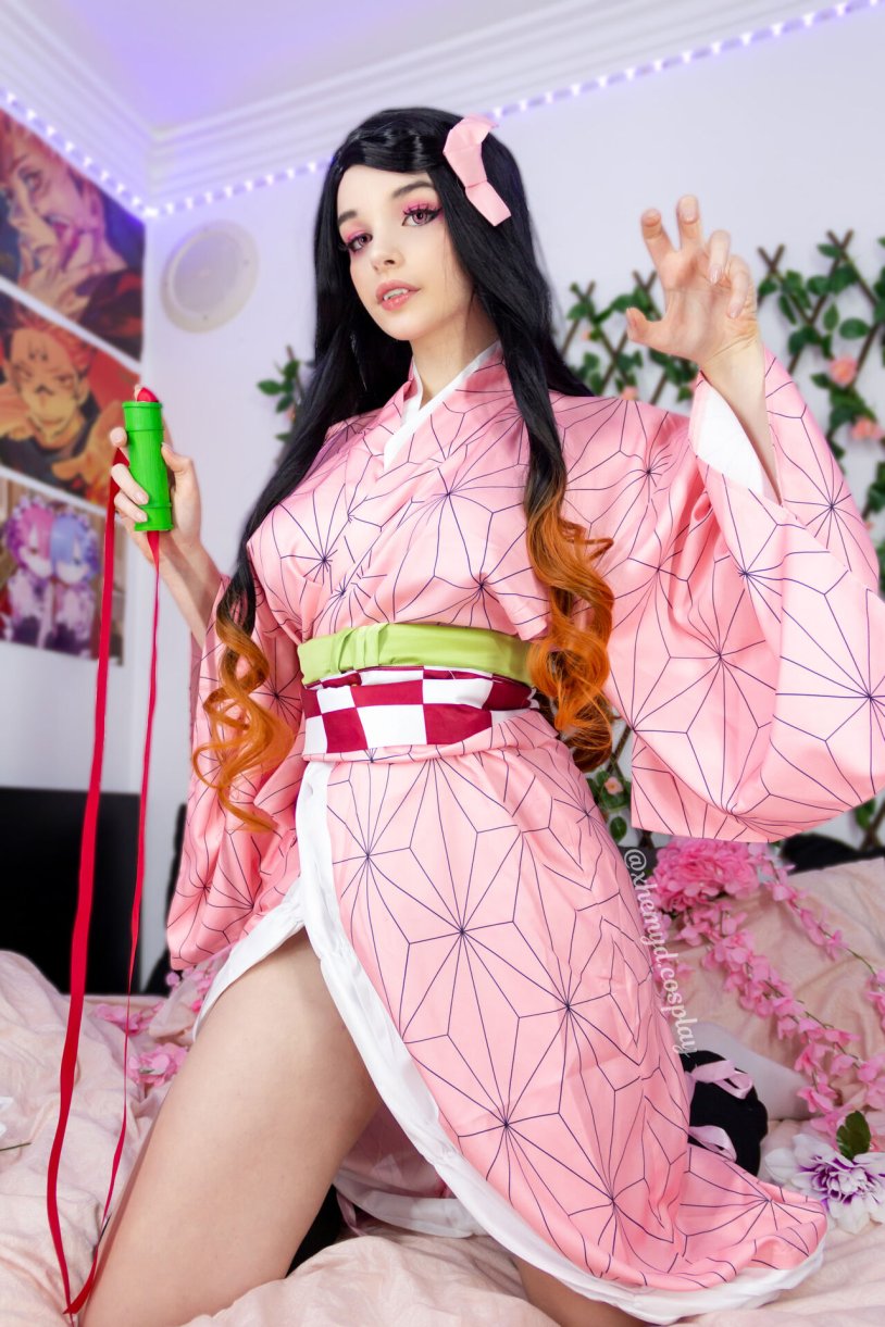 Porn cosplay Nezuko