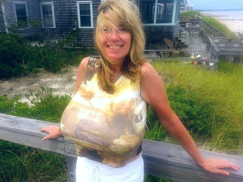 Nancy Quill in underwear