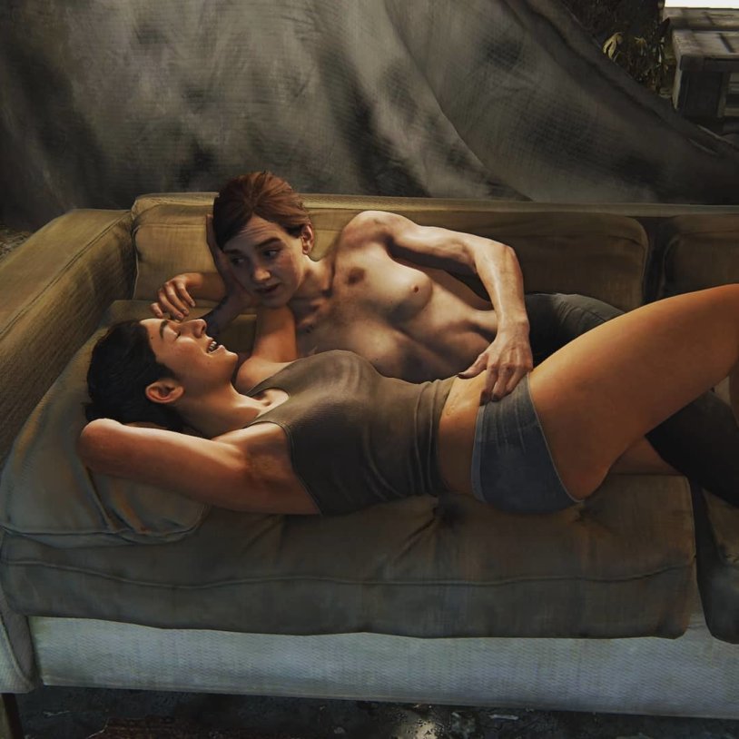 The last of us ellie and dina