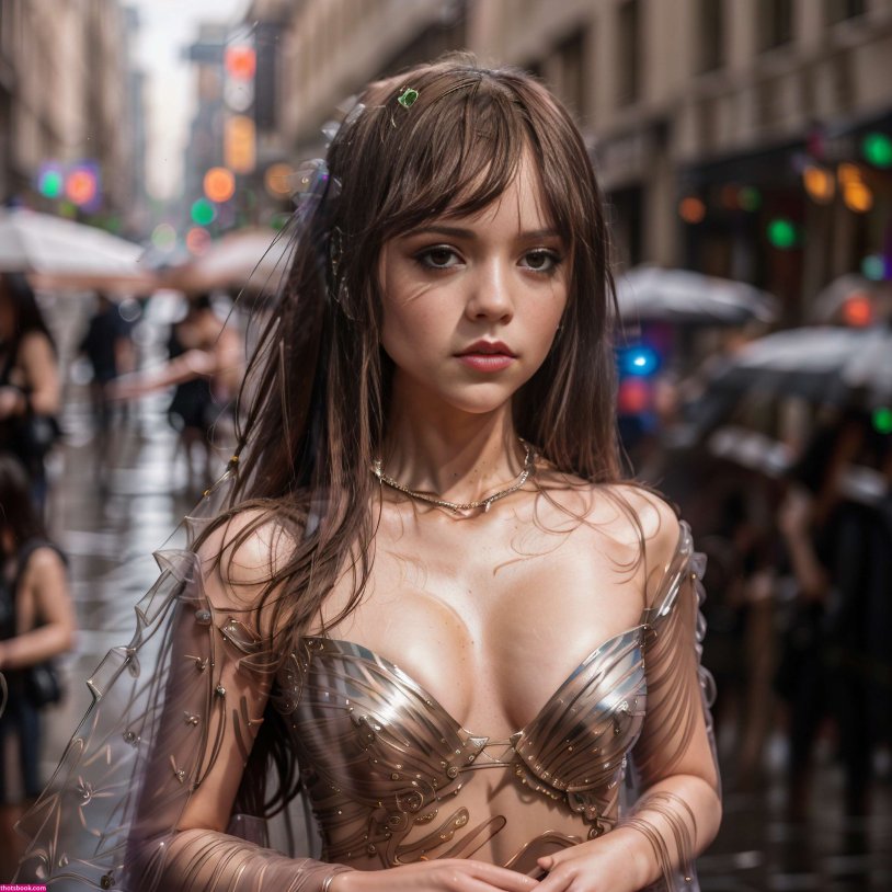 Jenna ortega in latex ai