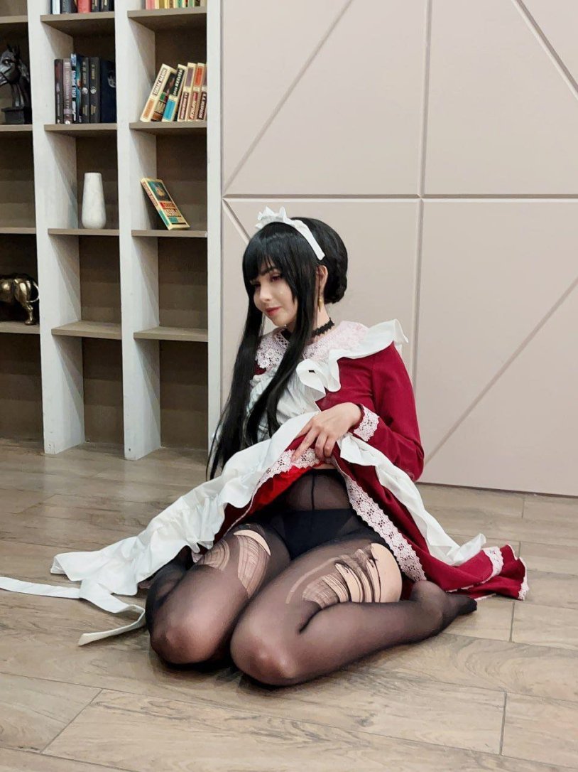 Iya na kao sare nagara Pantsu Cosplay