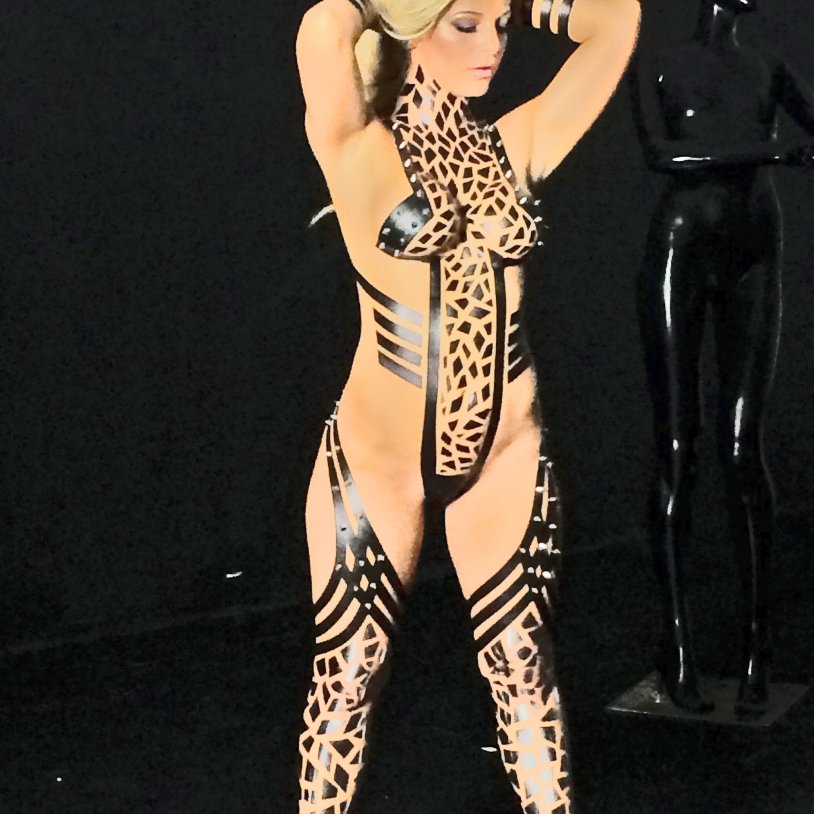 Black Tape Project swimsuit