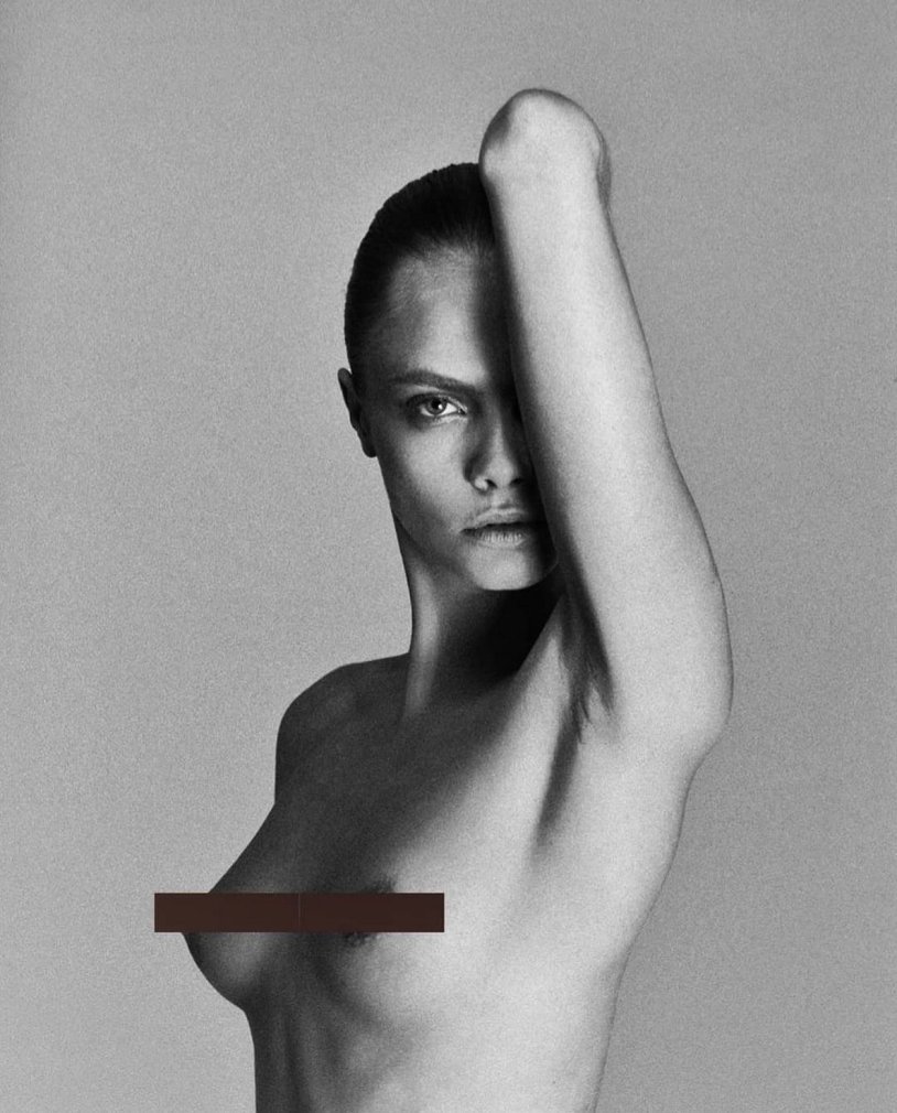 Cara Delevingne is naked