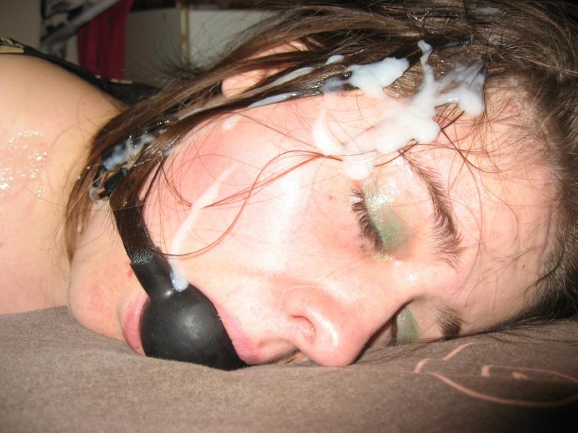 Facial abused humiliation condom ero