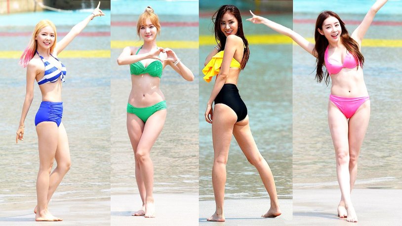 Nancy Momolend in a swimsuit