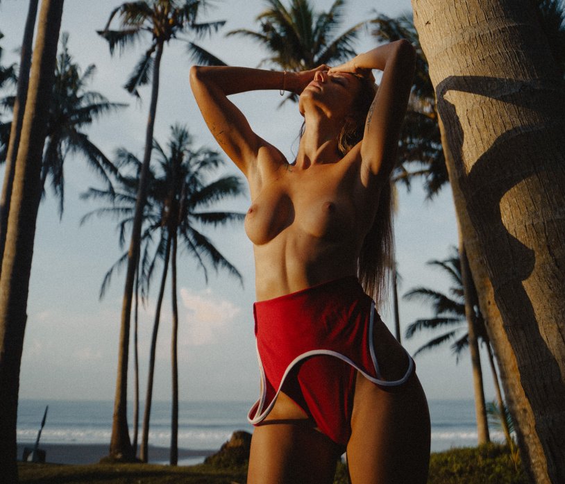 Local girls at Bali Nude