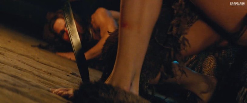 Naked Karen Hassan in the series "Vikings", 2013