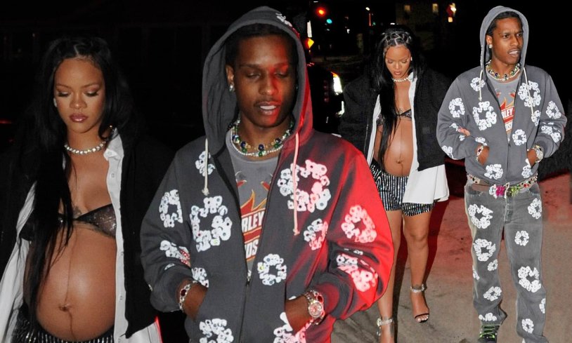 Asap Rocky and Rihanna in 2012
