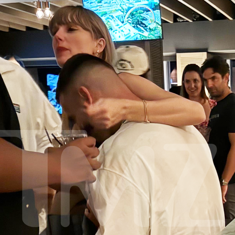 Taylor Swift and Travis Kelsey