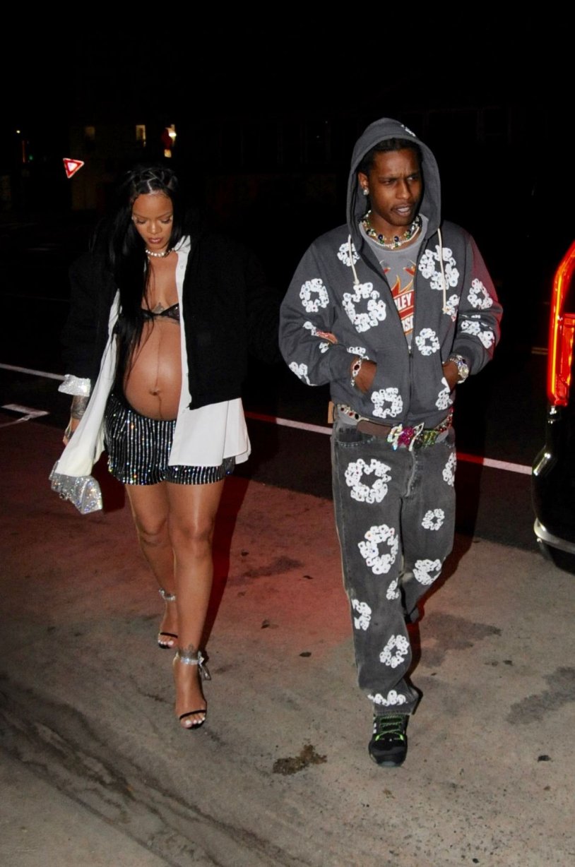 Asap Rocky and Rihanna in 2012