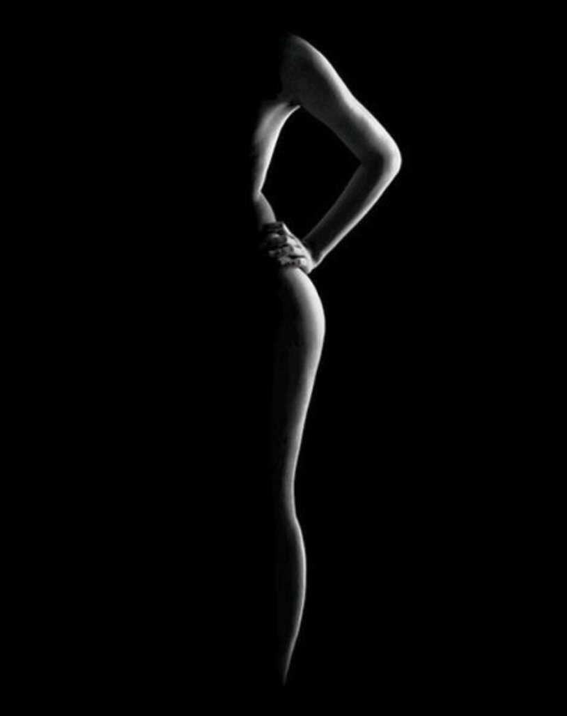 Beautiful bends of the female body