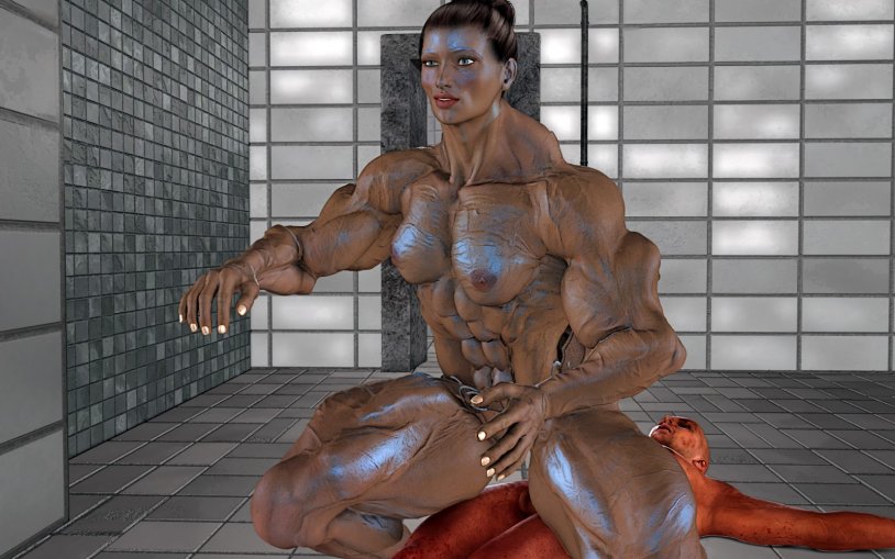 Muscle Girl 3D