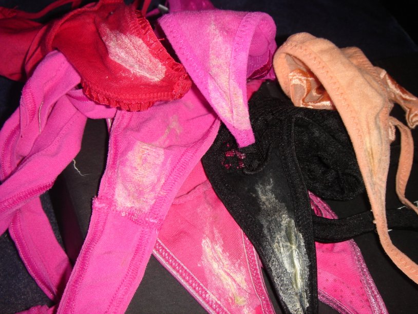 The guy licks a beautiful girl Dirty Panties