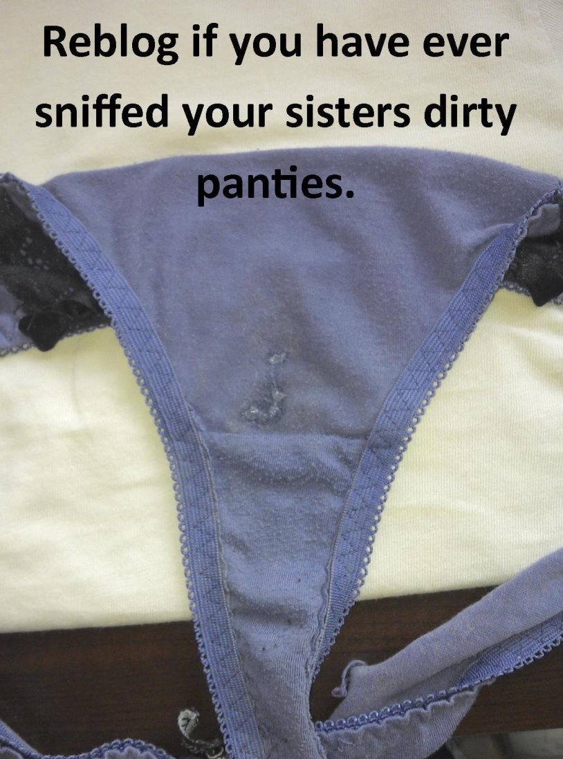 Pathetic panties Sniffer