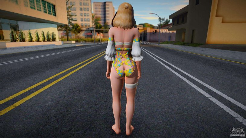 Lucky in the style of San Andreas