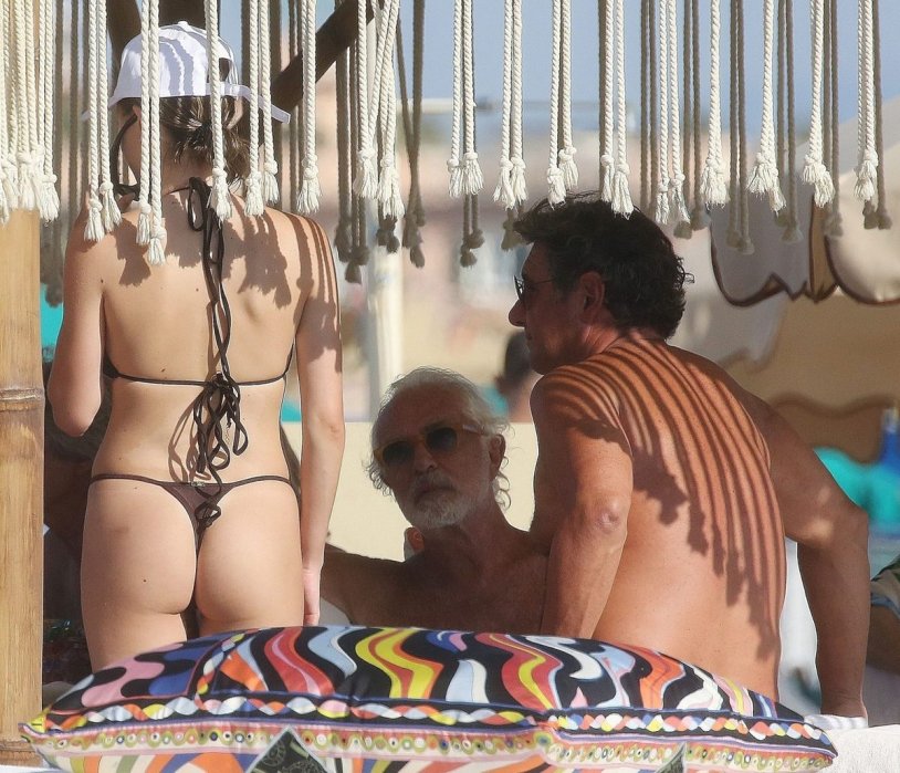 Elizabetta Gregori and Flavio Briator