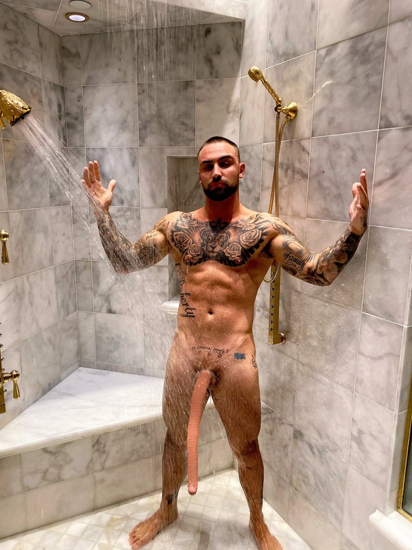 Naked bloggers with their members