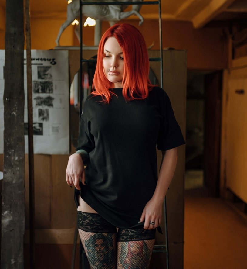 Photo of a red -haired girl